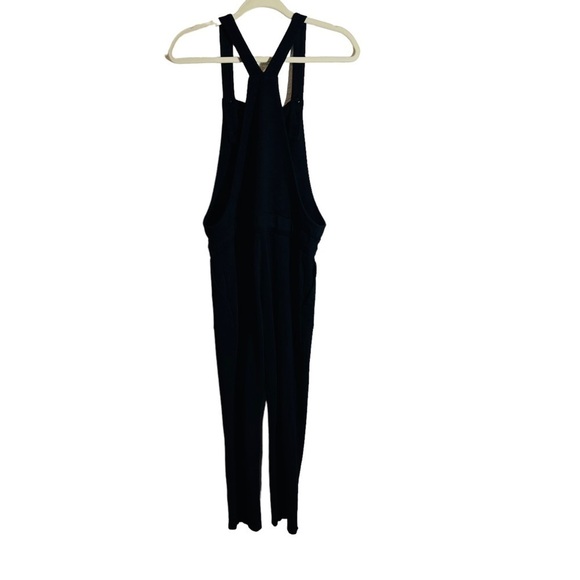 Nwt Monrow Overall With Patch Pockets in Black - Picture 5 of 7